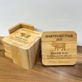 Bamboo 6 Coaster Set