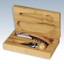 Bamboo 2 Pc Wine Set