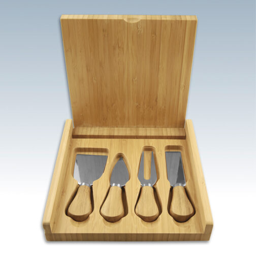 Bamboo Cheese Set with Tools