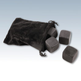 Black Basalt Whiskey Stone Set