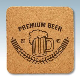 Cork Square Coaster