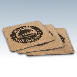 Leatherette Square Coasters