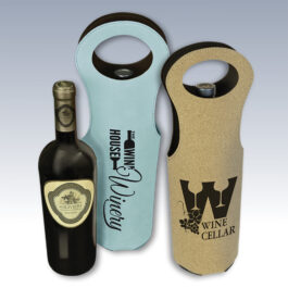 Leatherette Wine Tote