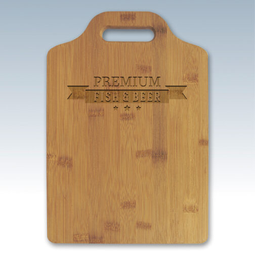 Medium Bamboo Cutting Board with Handle