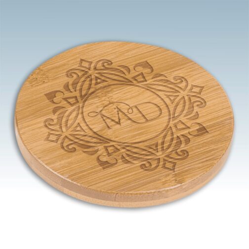 Round 3 1/2" Bamboo Coaster