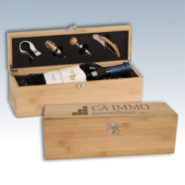 Single Bamboo Wine Presentation Box