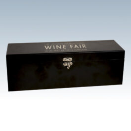 Single Matte Black Wine Presentation Box