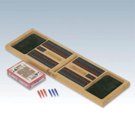 Wood Cribbage Game Gift Set