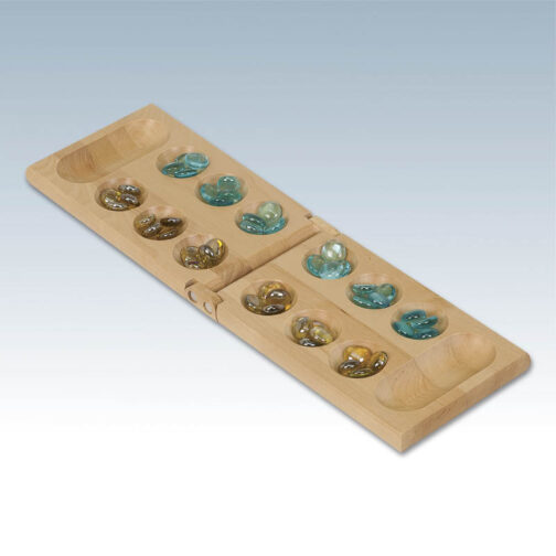 Wood Mancala Game Gift Set - Image 2