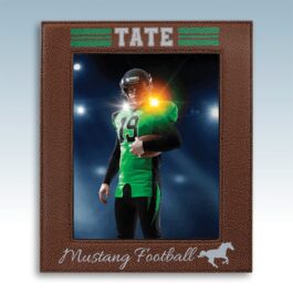 Football Leatherette 8×10 Photo Frame