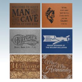 Leatherette Extra Large Wall Decor