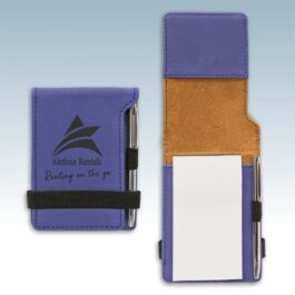 Leatherette Pad & Pen