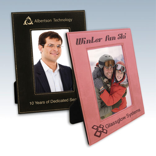 Leatherette 4x6 Photo Frame - Image 2