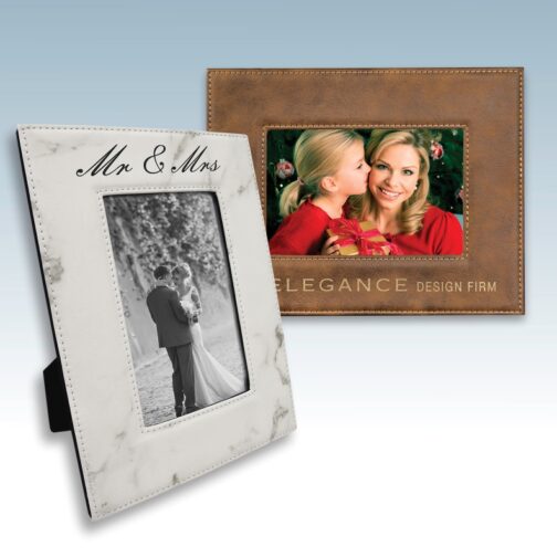 Leatherette 4x6 Photo Frame - Image 7