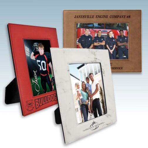 Leatherette 5x7 Photo Frame - Image 4