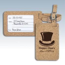 Leatherette Luggage Tags