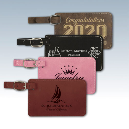 Leatherette Luggage Tags - Image 3