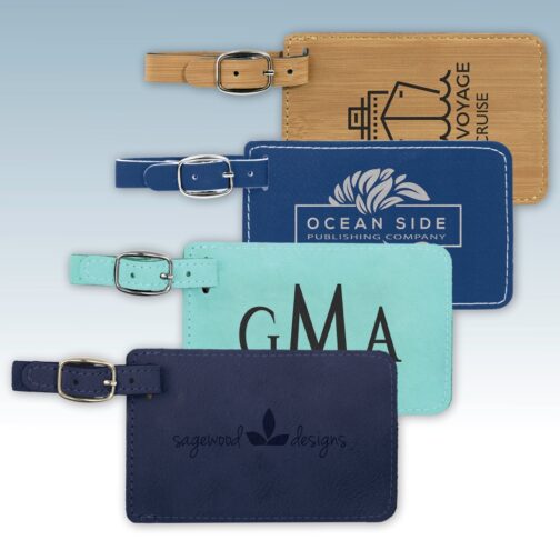 Leatherette Luggage Tags - Image 5