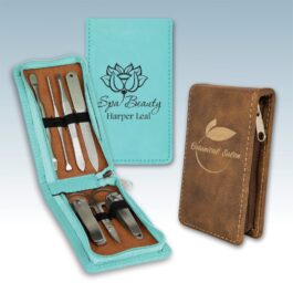 Leatherette Manicure Gift Set