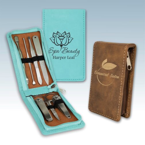 Leatherette Manicure Gift Set - Image 2