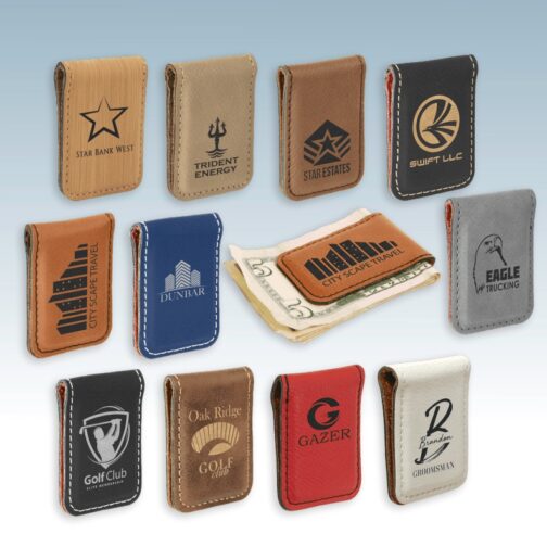 Leatherette Money Clips - Image 3