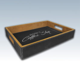 Leatherette Serving Trays