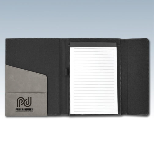 Leatherette Small Canvas Portfolio - Image 2