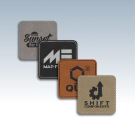 Leatherette Small Square Patches