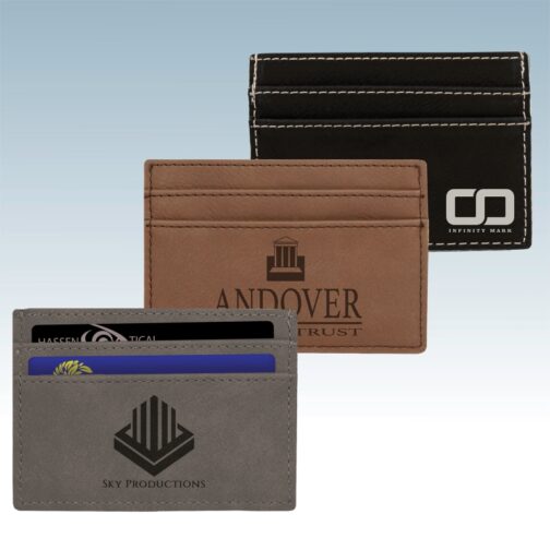 Leatherette Wallet Clips - Image 3