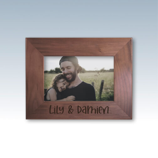 Walnut 4x6 Photo Frame