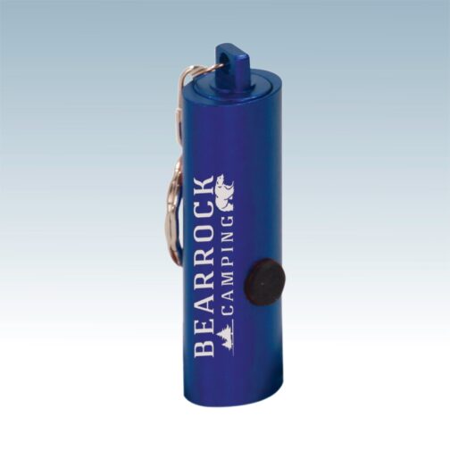 3-LED Laserable Flashlight with Keychains - Image 2