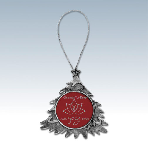 Antique Silver Tree Ornament & Silver String