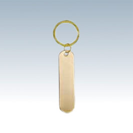 Brass Bar Keychains