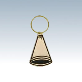 Brass Megaphone or Cheerleading Keychains