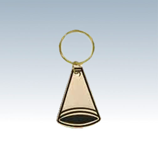 Brass Megaphone or Cheerleading Keychains